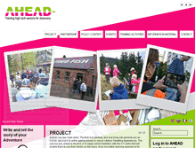Tablet Screenshot of aheadproject.net